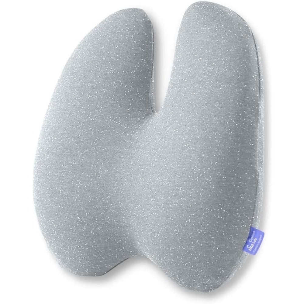 Cushion Lab Extra Dense Lumbar Pillow Patented Ergonomic Multi-Region Back Pain